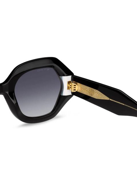 ETRO Etromania oversized-frame sunglasses - Black - zdjęcie produktu nr 2