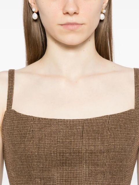 Reformation Hattie top - Brown