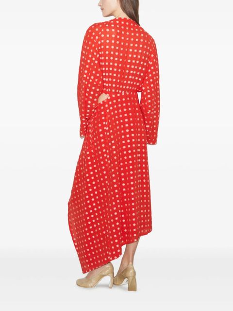 Tory Burch printed wrap dress - Red - zdjęcie produktu nr 2