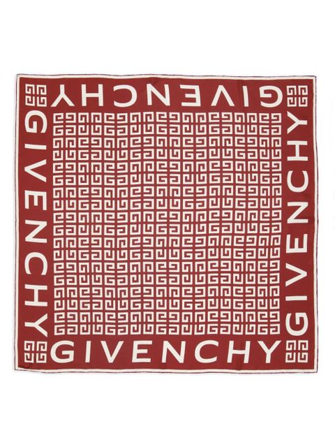 Givenchy 4G-print scarf - Red - zdjęcie produktu nr 1