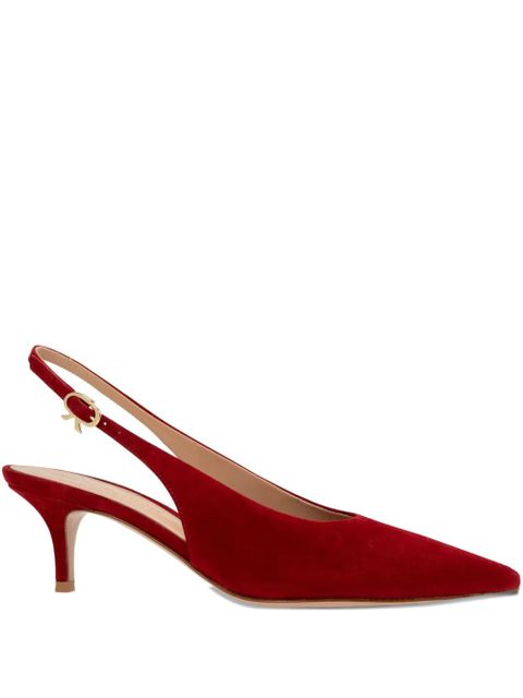 Gianvito Rossi 55mm Robbie pumps - Red - zdjęcie produktu nr 1