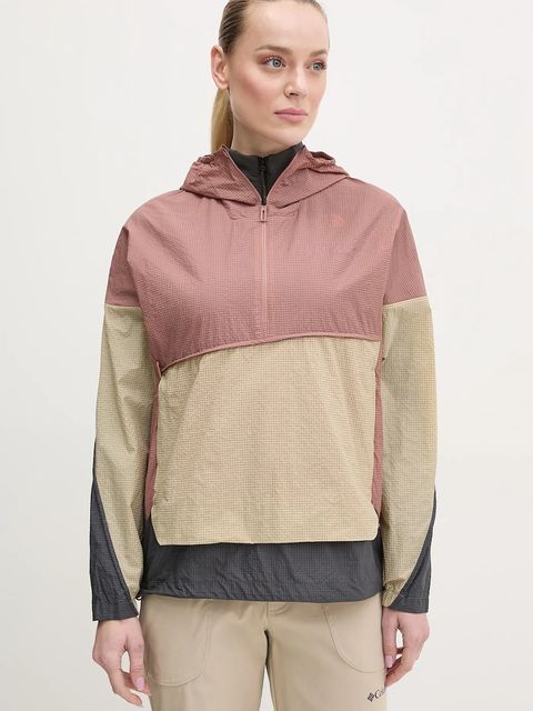 adidas TERREX kurtka outdoorowa Xploric kolor brązowy przejściowa JF1503 - zdjęcie produktu nr 1