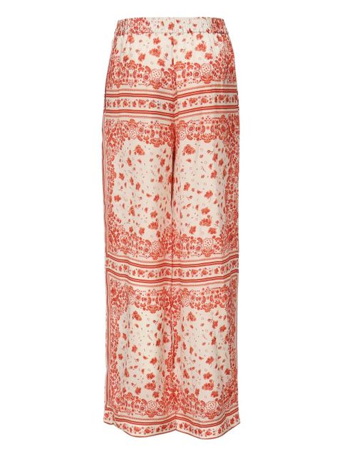 FENDI bandana-print trousers - White - zdjęcie produktu nr 2