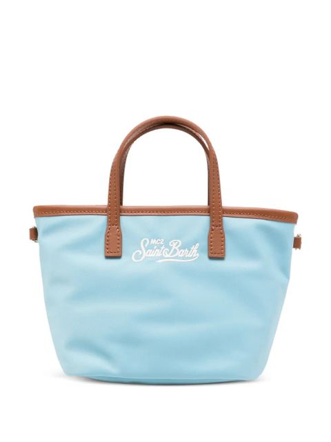 MC2 Saint Barth mini City tote bag - Blue - zdjęcie produktu nr 1