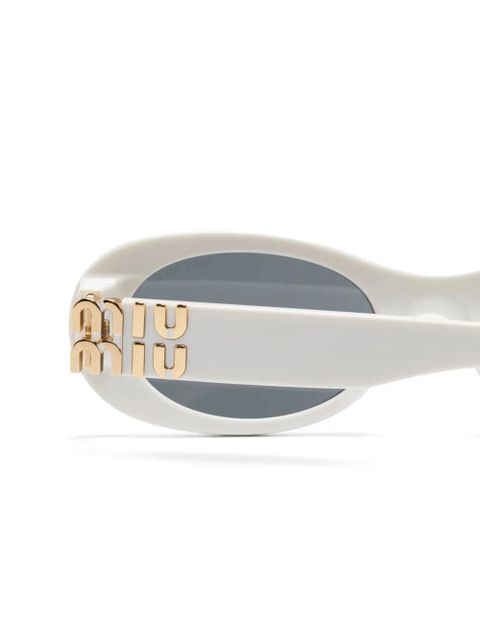 Miu Miu Eyewear Glimpse sunglasses - White