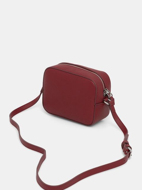 Tommy Jeans torebka kolor bordowy AW0AW17543