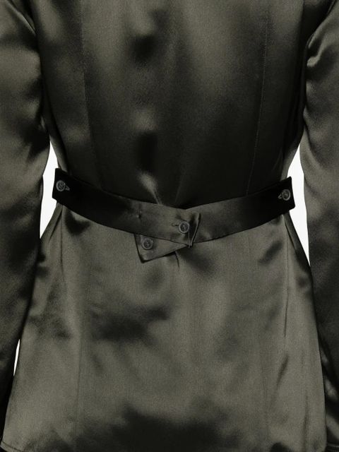 Nanushka Nathalie fitted shirt - Green