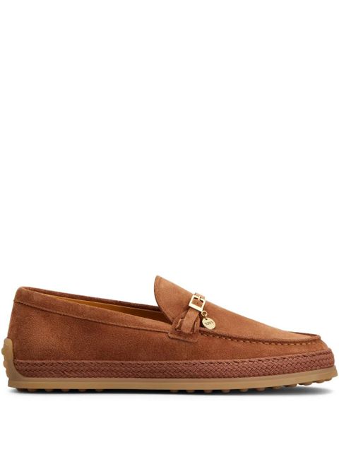 Tod's suede loafers - Brown