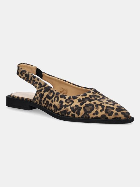 Copenhagen baleriny skórzane Leather kolor brązowy CPH416 - zdjęcie produktu nr 1