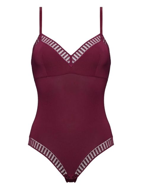 ERES Aurore Graph graphic-lace bodysuit - Purple - zdjęcie produktu nr 1