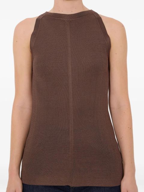 LouLou de Saison Ohana sleeveless top - Brown