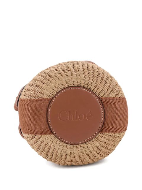 Chloé small Woody bucket bag - Neutrals