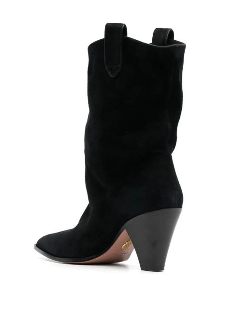 Aquazzura Saint Honore' Bootie 70 - Black
