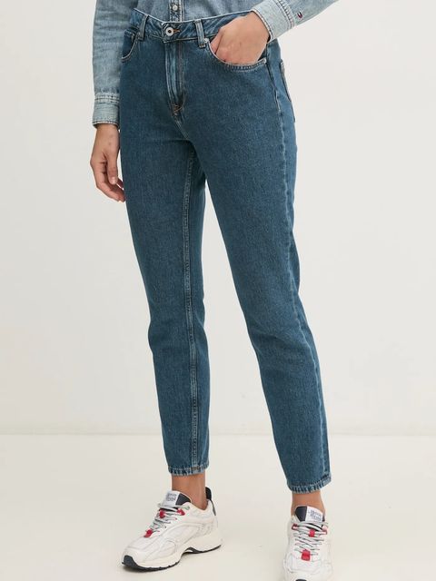 Pepe Jeans jeansy TAPERED JEANS HW VIOLET - zdjęcie produktu nr 1
