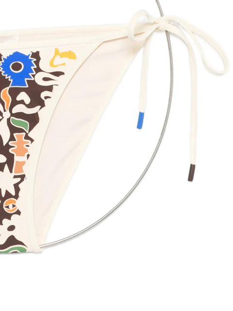 ALEMAIS Maroc tie-side bikini bottom - Neutrals