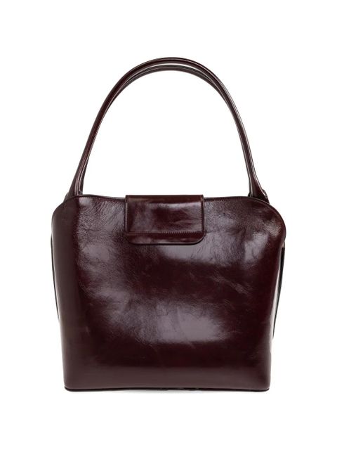 Versace Vivian leather shoulder bag - Brown