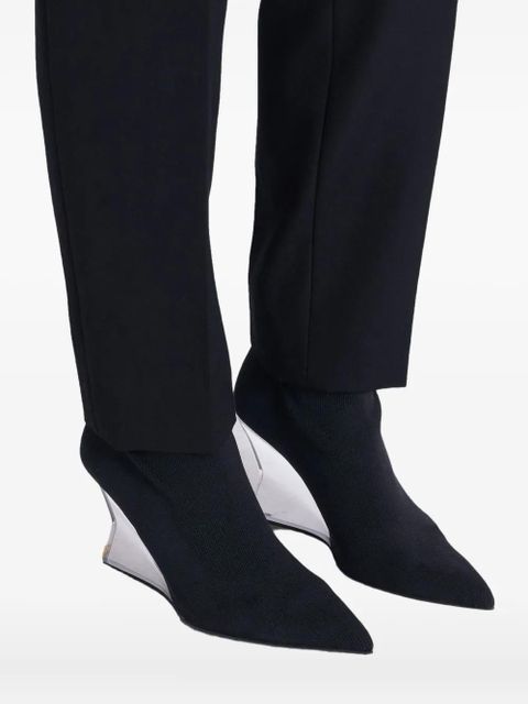 Balmain pointed-toe boots - Black