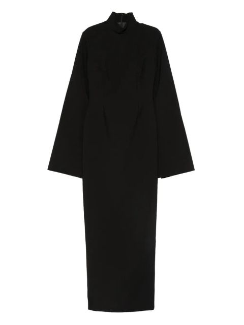 Solace London Josefine long-sleeve maxi dress - Black - zdjęcie produktu nr 1