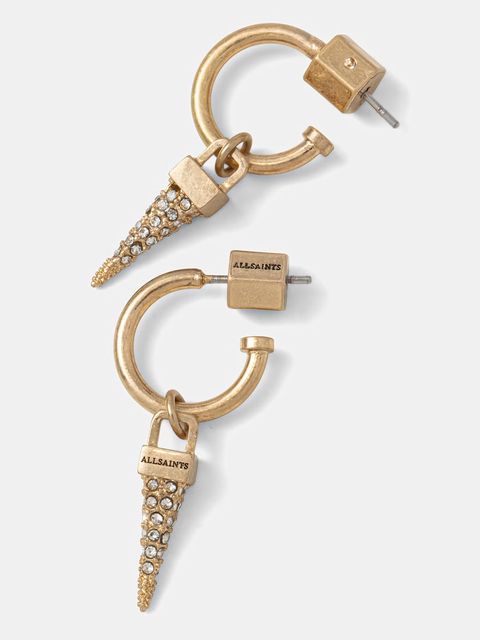 AllSaints kolczyki damskie metalowe - zdjęcie produktu nr 1