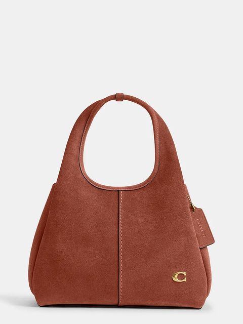 Coach torebka crossbody damska zamszowa Suade Lana Shoulder Bag 23 - zdjęcie produktu nr 1