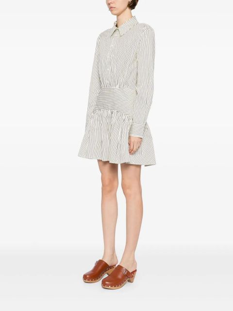 STAUD Rocco mini dress - Neutrals