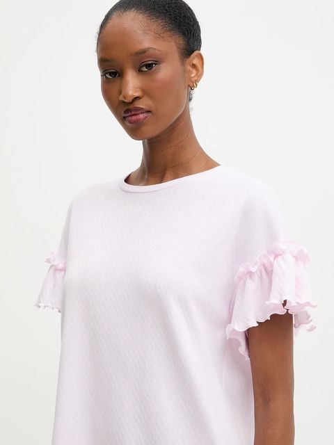 Answear.LAB koszula nocna bawełniana damska kolor różowy bawełniana - zdjęcie produktu nr 2