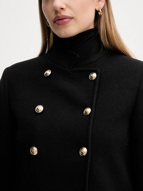 Gaudi płaszcz kolor czarny 521BD35018