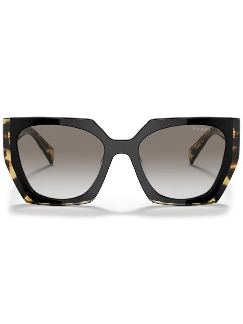 Prada Eyewear tortoiseshell-effect square sunglasses - Black - zdjęcie produktu nr 1