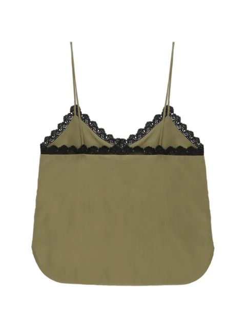 OUR LEGACY lace trim top - Green - zdjęcie produktu nr 2