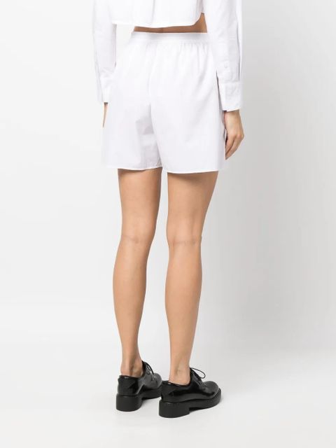 The Row Gunther cotton shorts - White