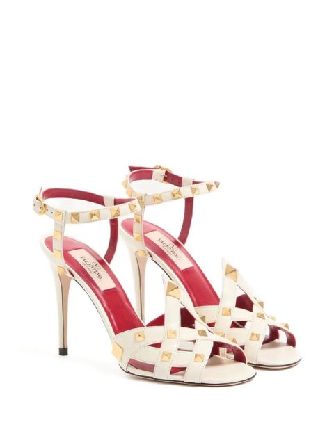 Valentino Garavani 100mm Studdy strappy sandals - Neutrals - zdjęcie produktu nr 2