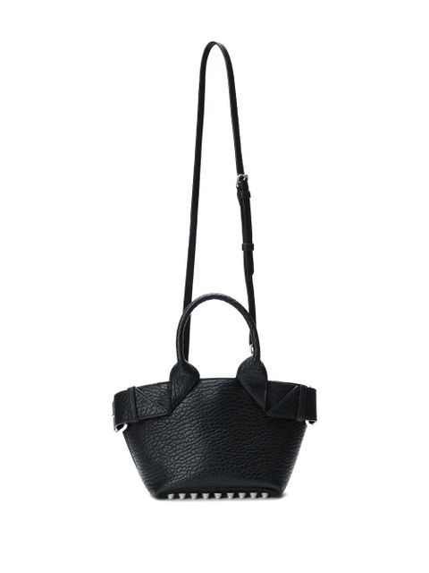 Alexander Wang buckle-detail studded tote bag - Black - zdjęcie produktu nr 2