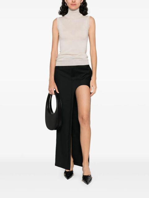 Sportmax virgin wool tank top - Neutrals