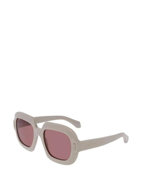 Ferragamo square-frame sunglasses - Neutrals - zdjęcie produktu nr 2