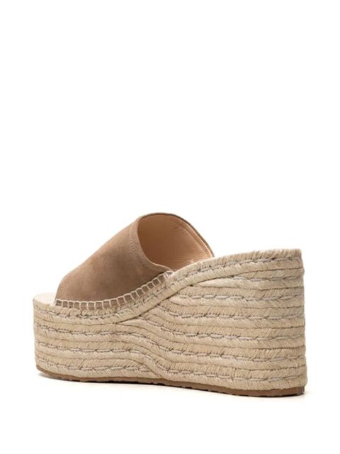 Gianvito Rossi suede espadrilles - Neutrals