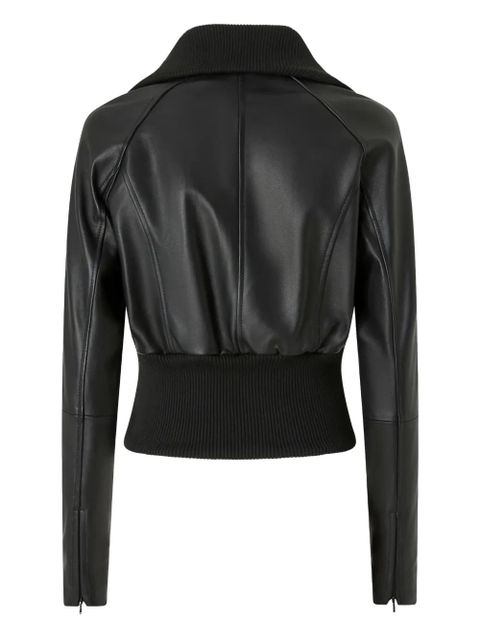 PINKO leather jacket - Black - zdjęcie produktu nr 2