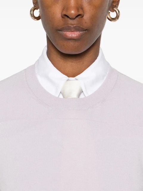 Jil Sander cotton sweater - Purple