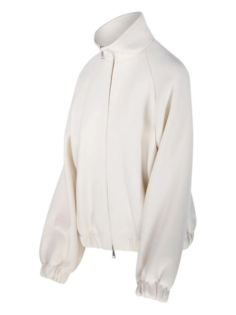 Max Mara zip-up jacket - White