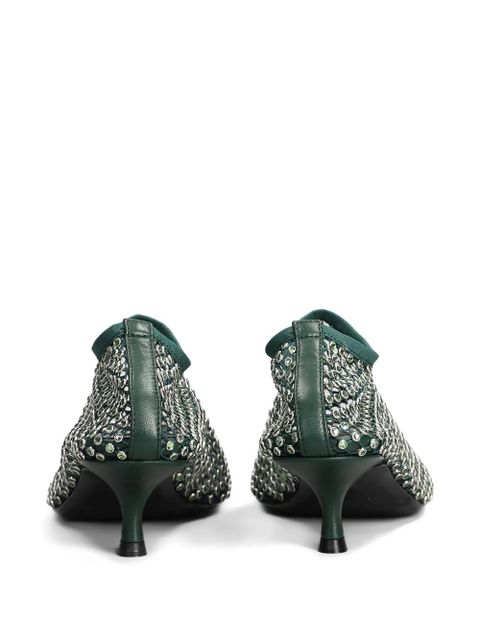 Christopher Esber Minette pumps - Green