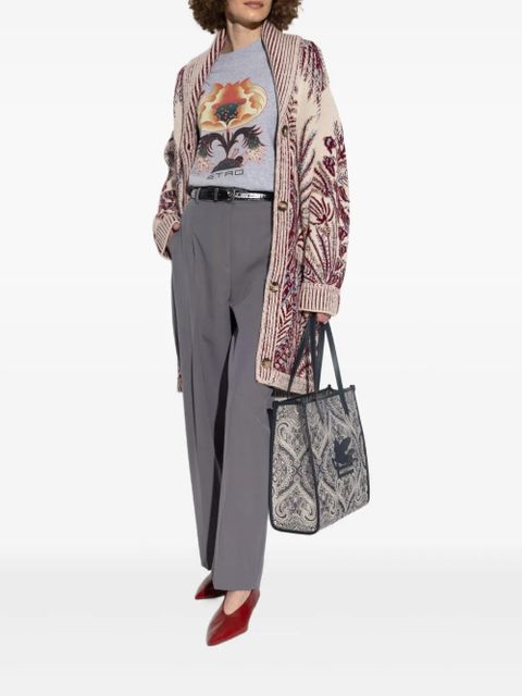 ETRO floral-print T-shirt - Grey - zdjęcie produktu nr 2