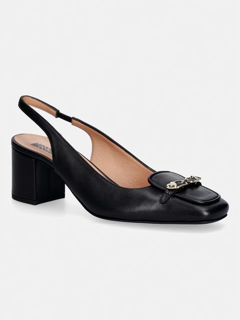 Love Moschino czółenka skórzane - zdjęcie produktu nr 1