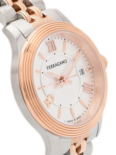 Ferragamo Pair Duo 28mm - White