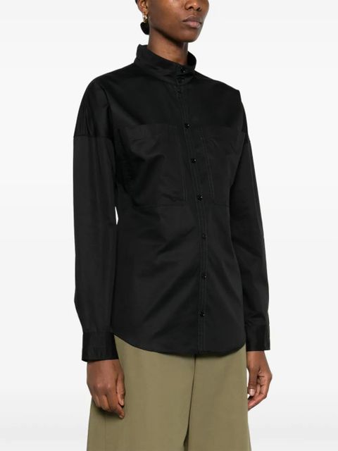 LEMAIRE cotton shirt - Black - zdjęcie produktu nr 2