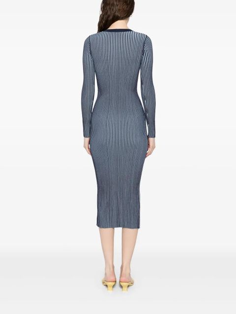 STAUD Shoko midi dress - Blue