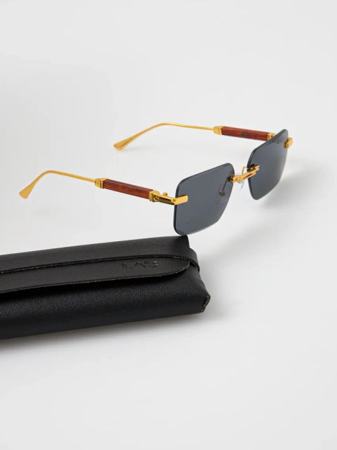 Answear.LAB okulary przeciwsłoneczne damskie kolor czarny