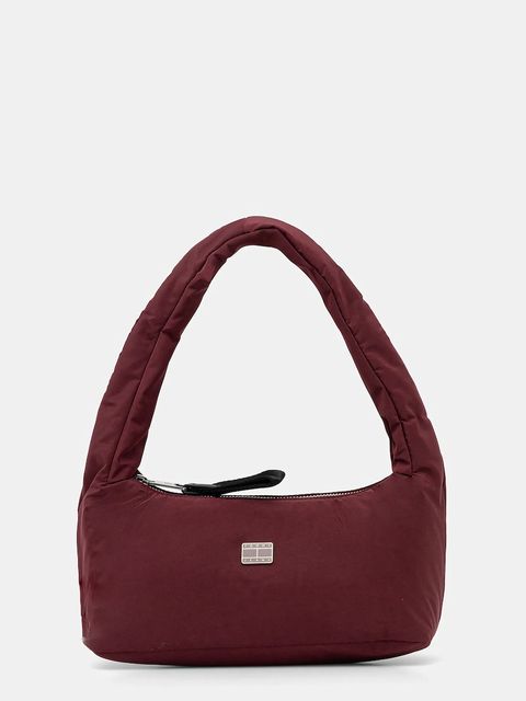 Tommy Jeans torebka kolor bordowy AW0AW17886 - zdjęcie produktu nr 1