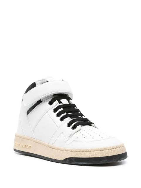 Saint Laurent LAX leather sneakers - Black - zdjęcie produktu nr 2