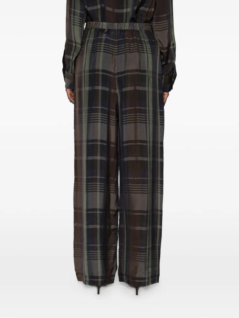 The Frankie Shop sheer trousers - Brown