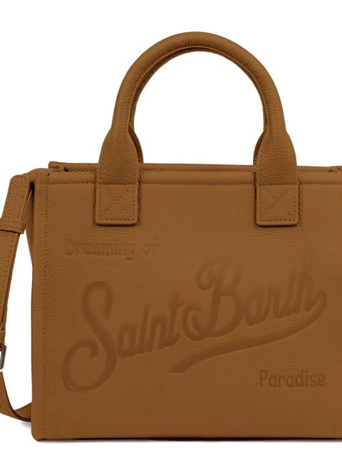 MC2 Saint Barth Vanity leather tote bag - Brown - zdjęcie produktu nr 2