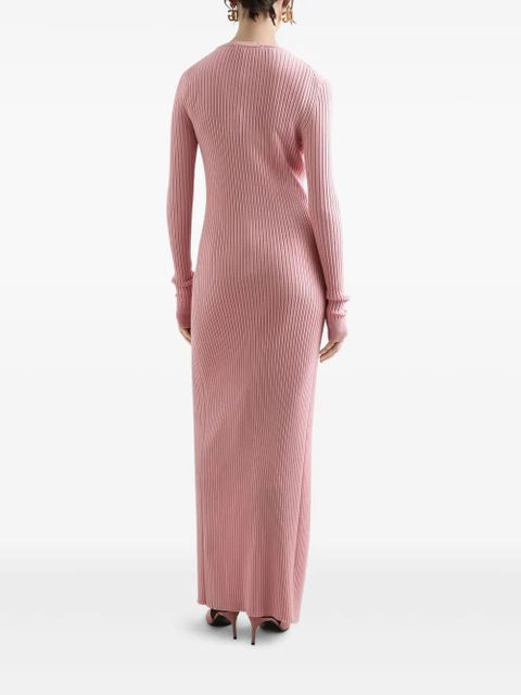 Dolce & Gabbana DNA wool long cardigan - Pink - zdjęcie produktu nr 2